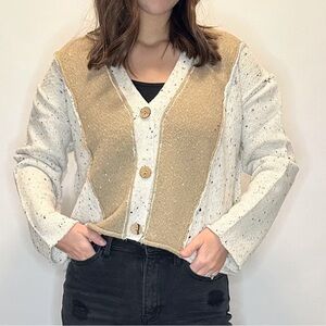 Neutral speckled cardigan (new & never worn)